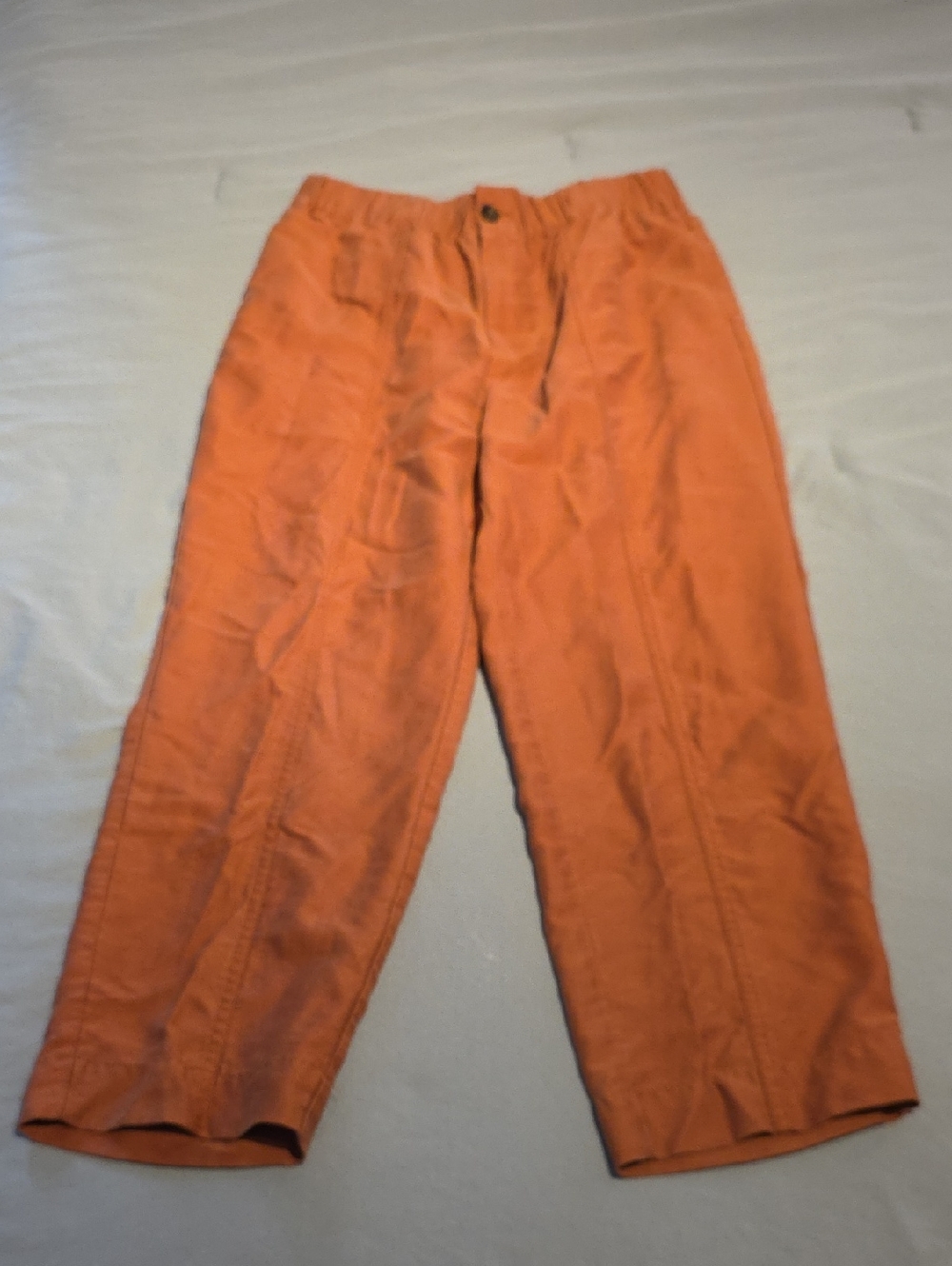 Madewell Orange Chinos